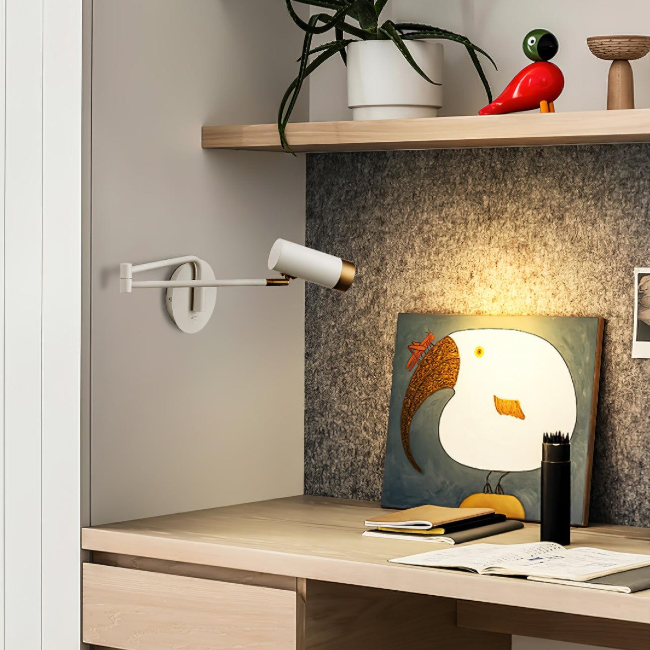 Modern Industrial Telescopic Revolving Adjustable Swing Arm Wall Lamp K627