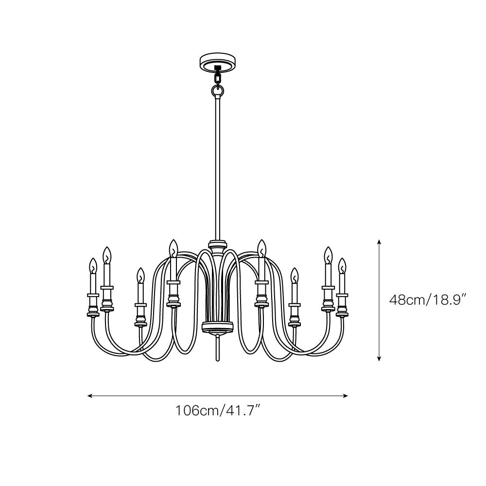 Briarworth Chandelier D577