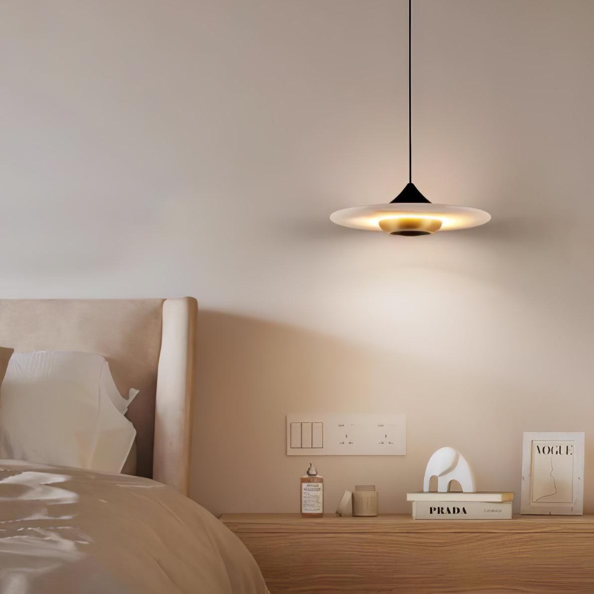 Flying Saucer Marble Pendant Lamp K391