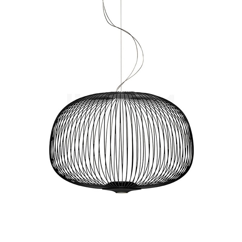 Modern Spokes Pendant Lamp - Artistic Birdcage Pendant Light for Dining Room