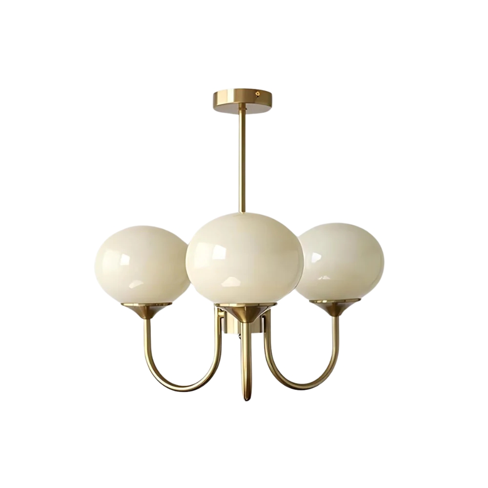 Marshmallow Modern Glass Chandelier D776