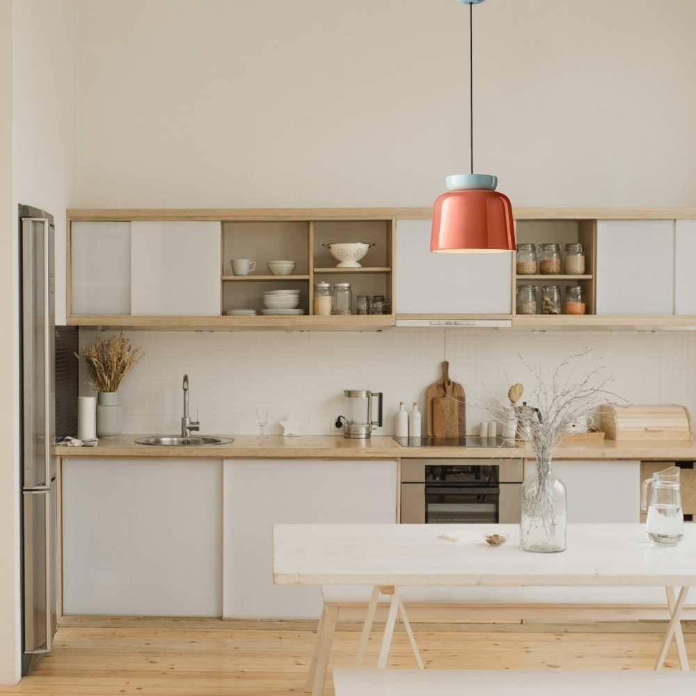 Scandinavian Corcovado Stained Pendant Light K909