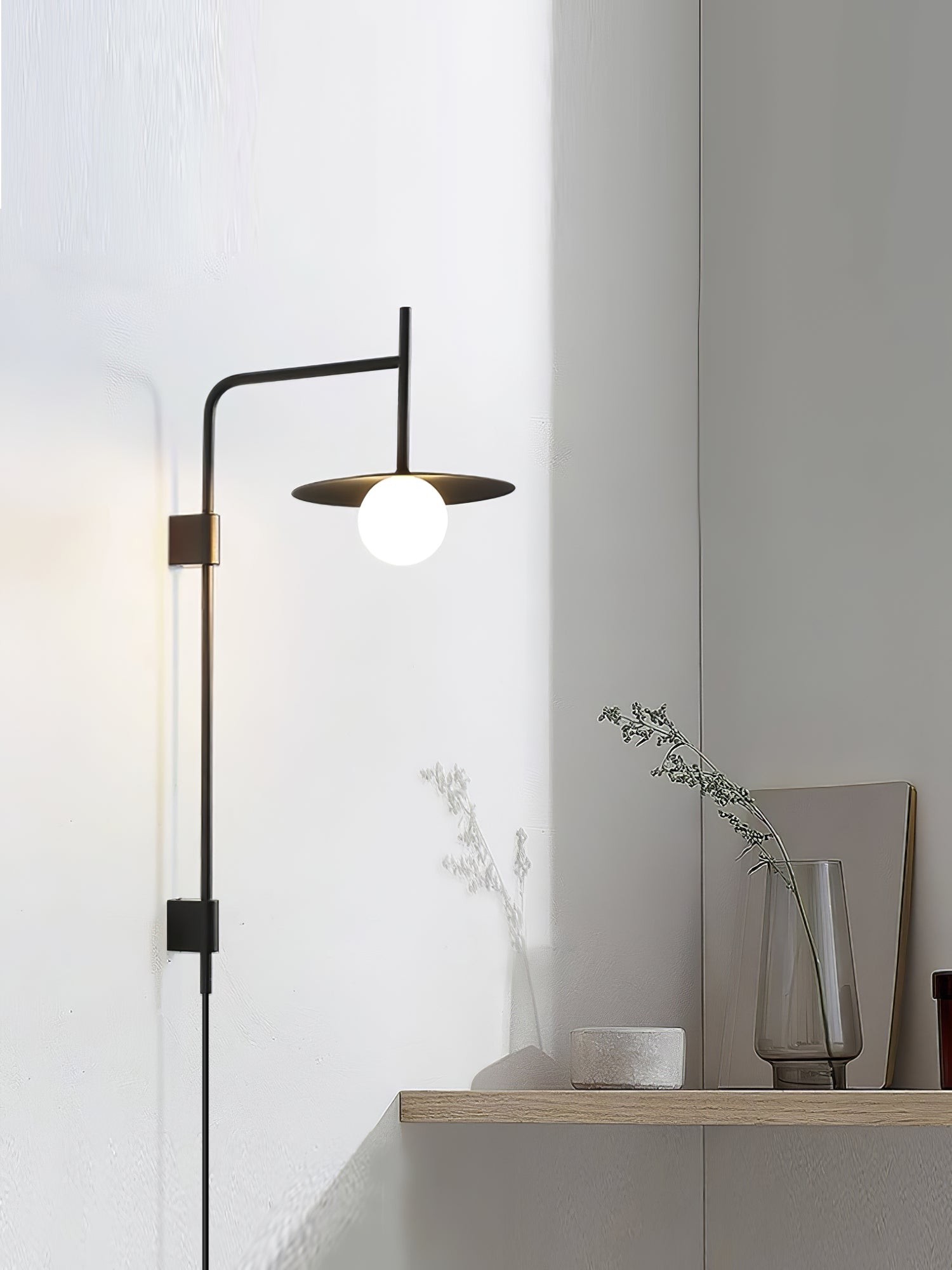 Nordic Swing Arm Wall Lamp for Living Room K839