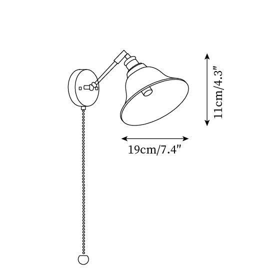 Bell Brass Wall Lamp K255