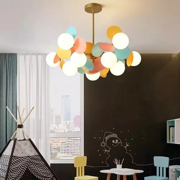 Flower Branch Magic Beans Chandelier