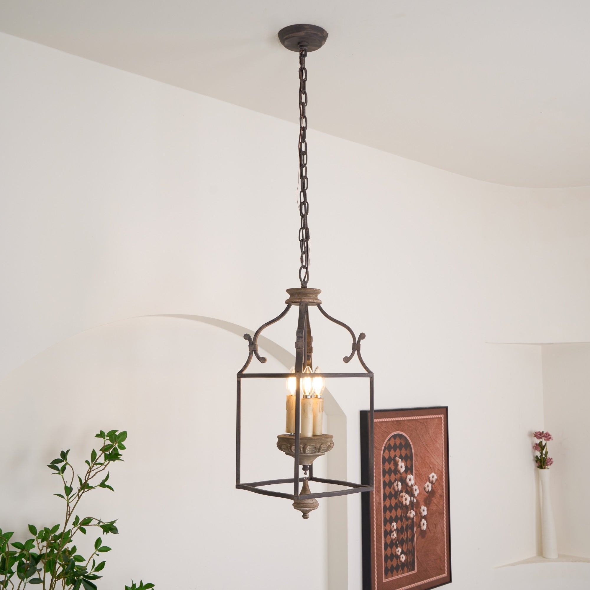 Traditional Birdcage Chandelier D525
