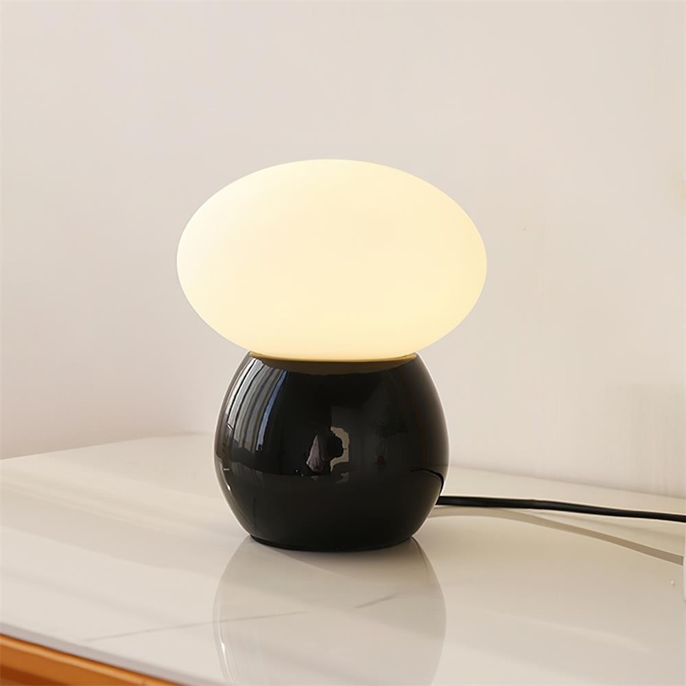 Modern Cream Style Mushroom Table Lamp K684