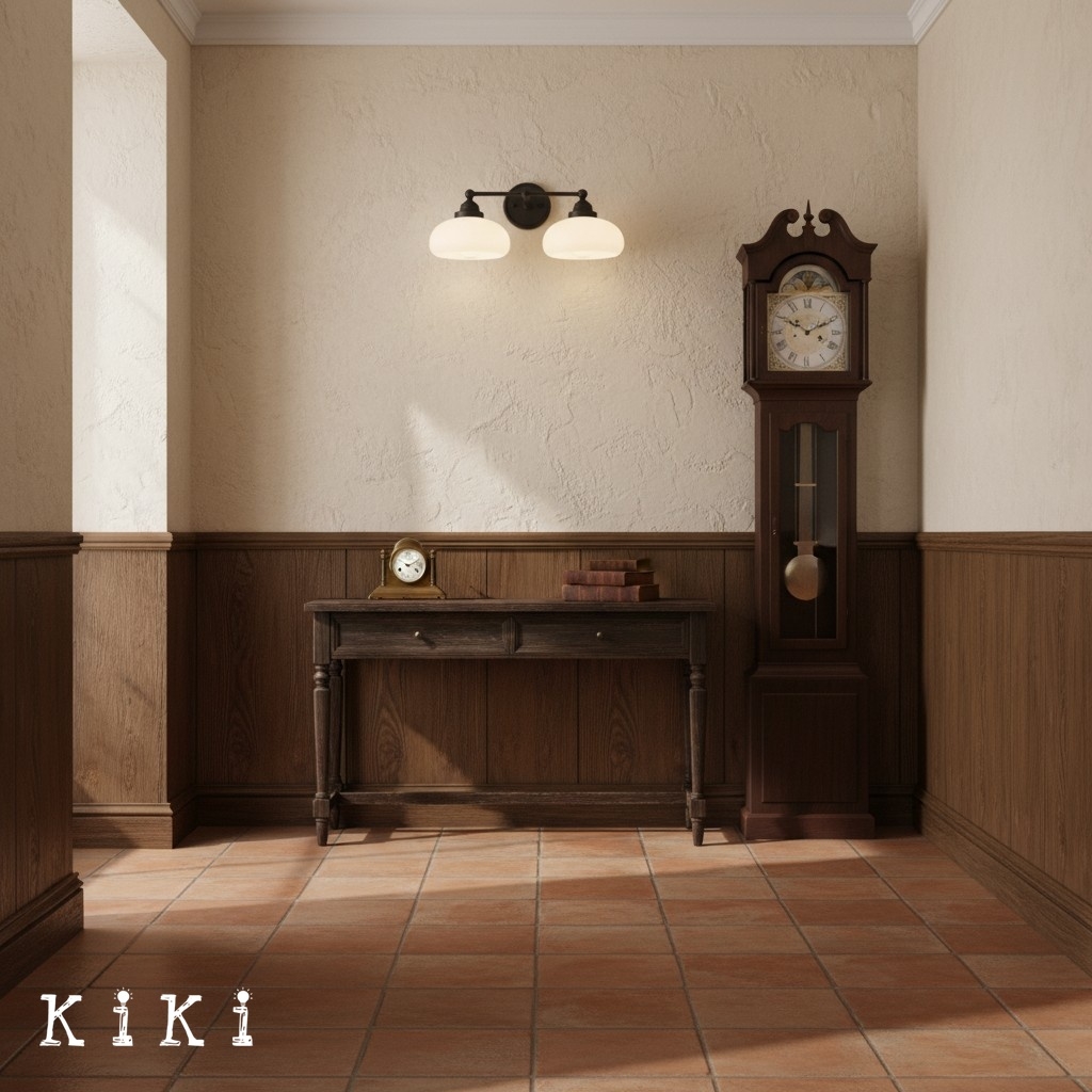 Riven Timeless Glass Wall Lamp - Retro Industrial Sconce for Hallway K2035