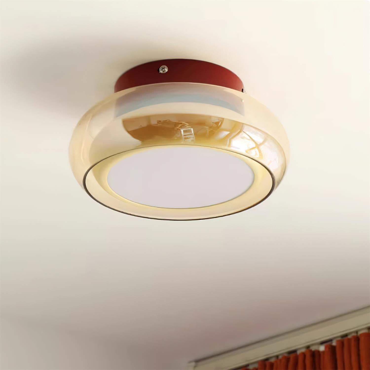 Atmospheric Simple Double Disc Ceiling Light K644