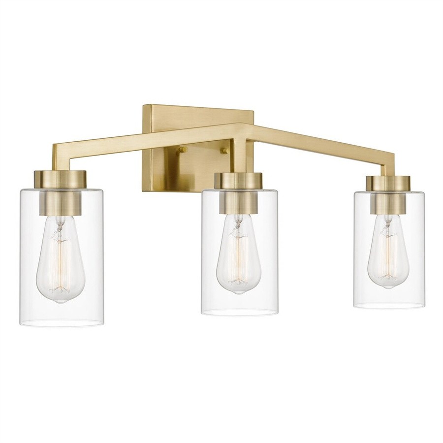 Industrial Cylindrical Brass Wall Lamp For Bathroom K105