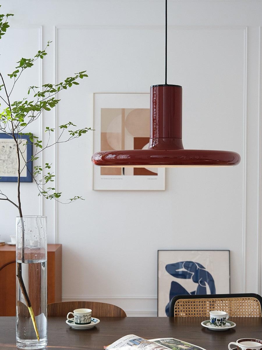 Vintage UFO Frisbee Pendant Lamp K558