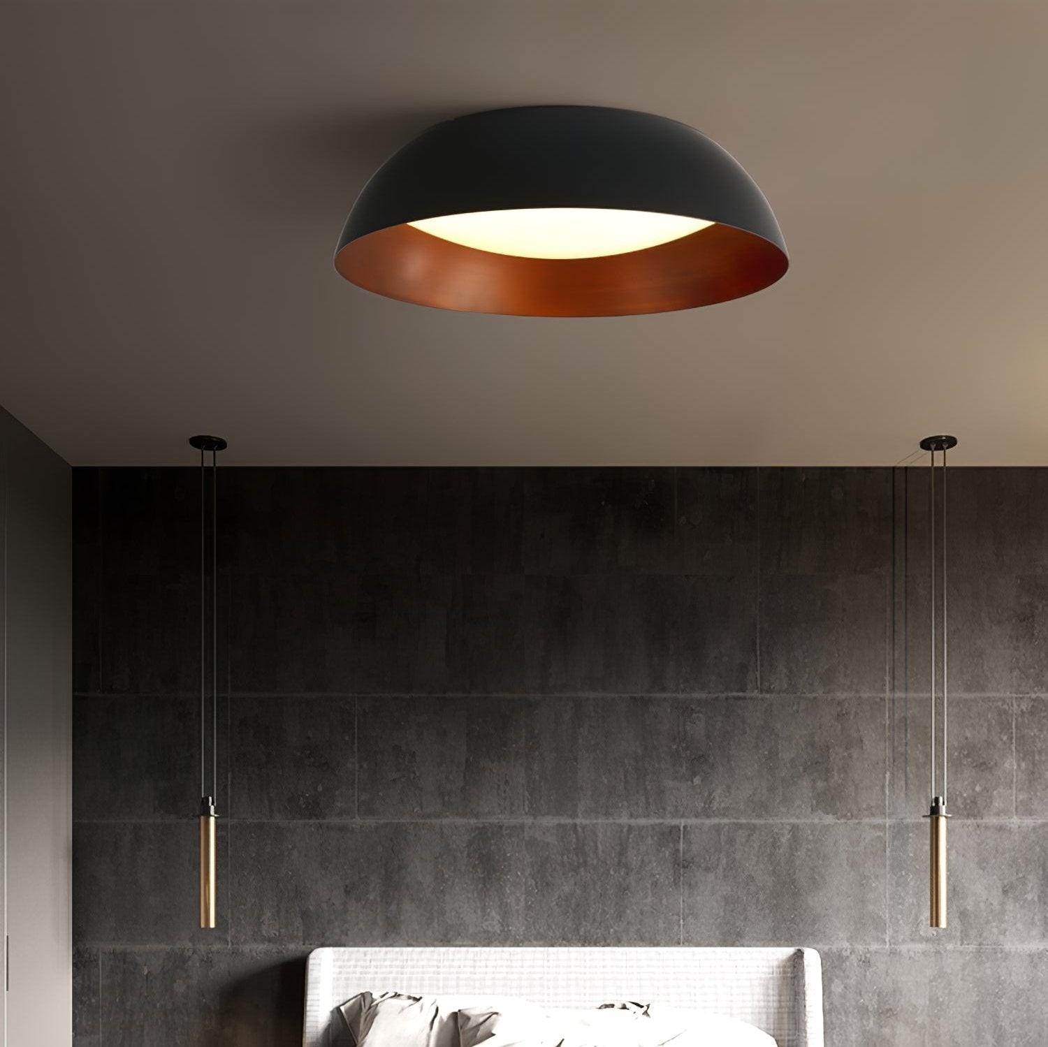 Italian Minimalist Bowl Ceiling Lamp K488