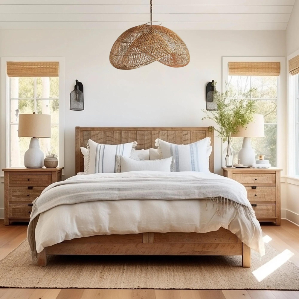 The Alluring Wabi-Sabi Rattan Essence Pendant Lamp D832