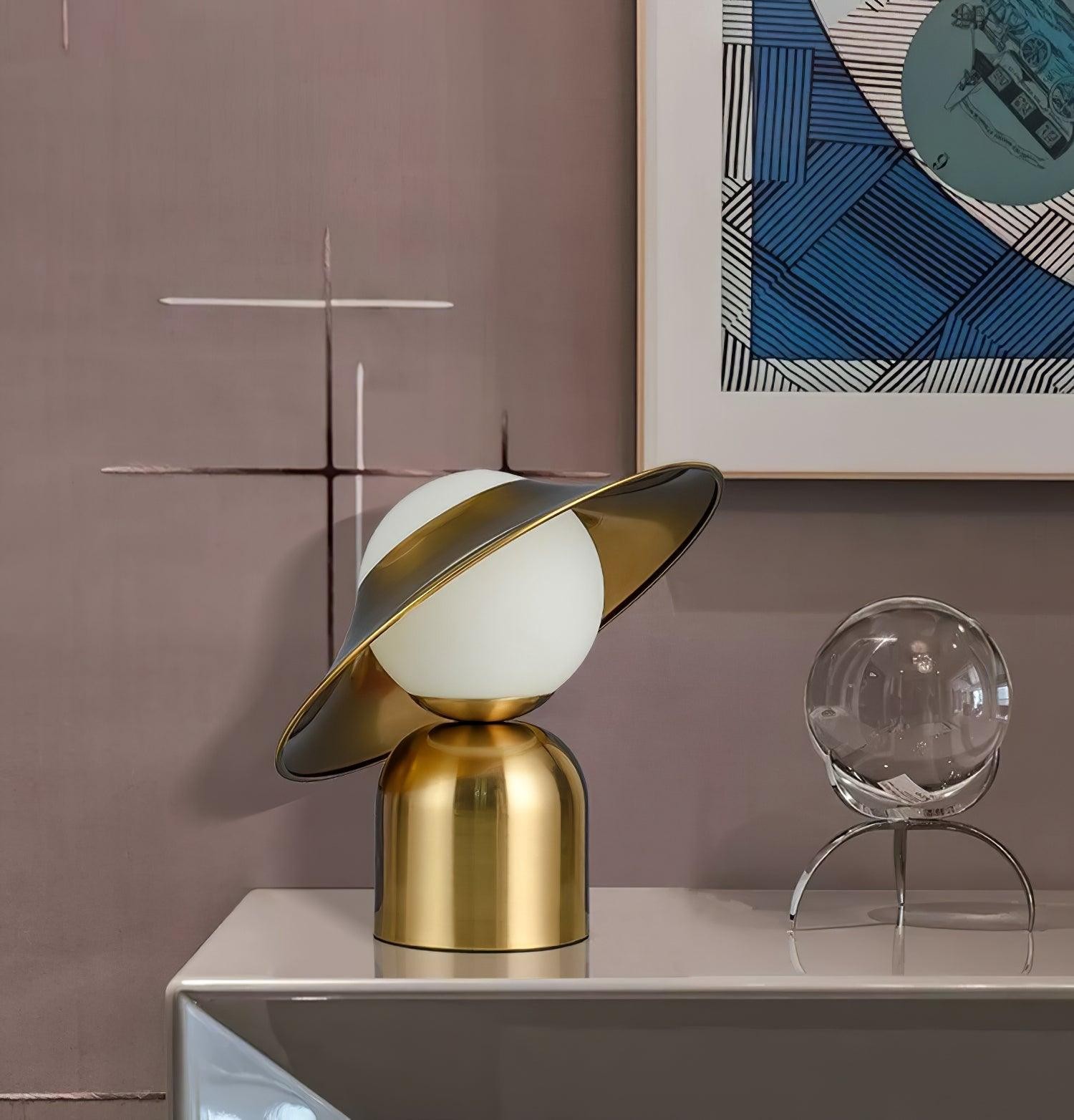 Nordic Creative Metal Disc Table Lamp K269