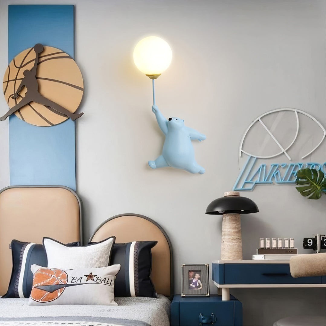 Bear Balloon Wall Lamp K972