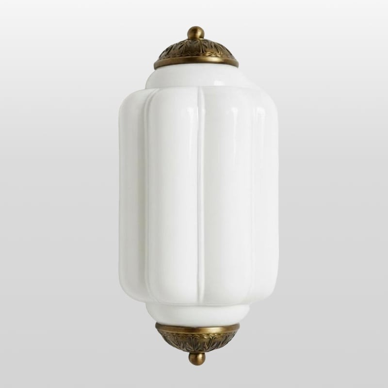 Eloise Elegant Vintage Glass Wall Sconce - Lighting for Bedroom Vanity K1150