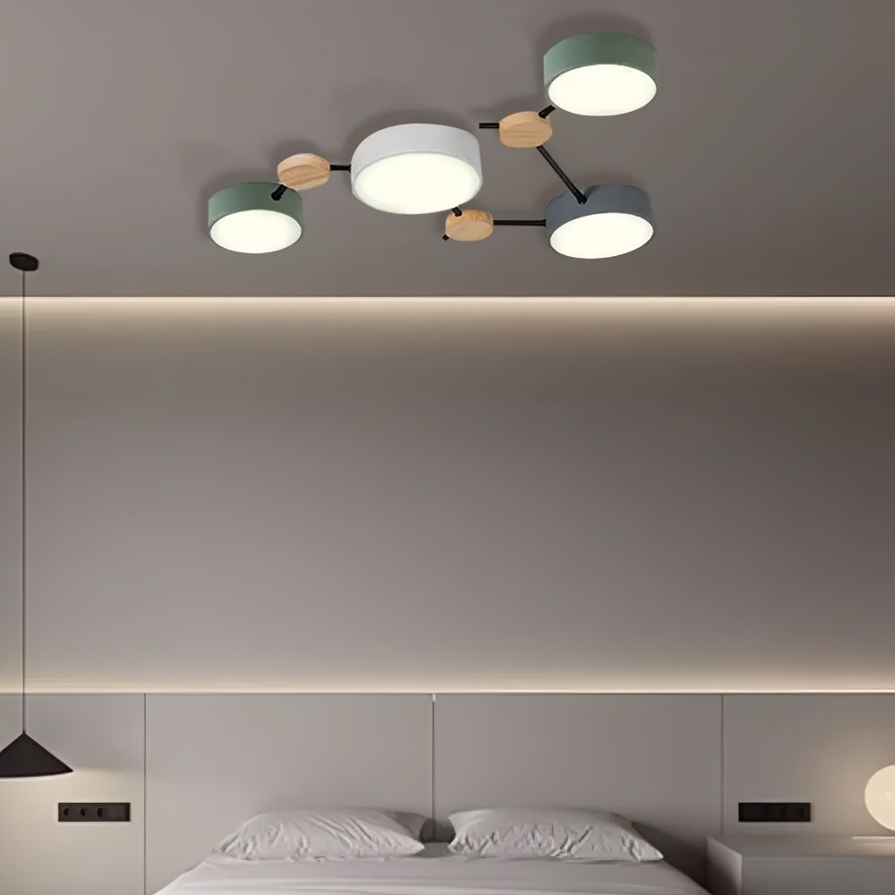 Nordic Wood Branch Led Ceiling Light K932