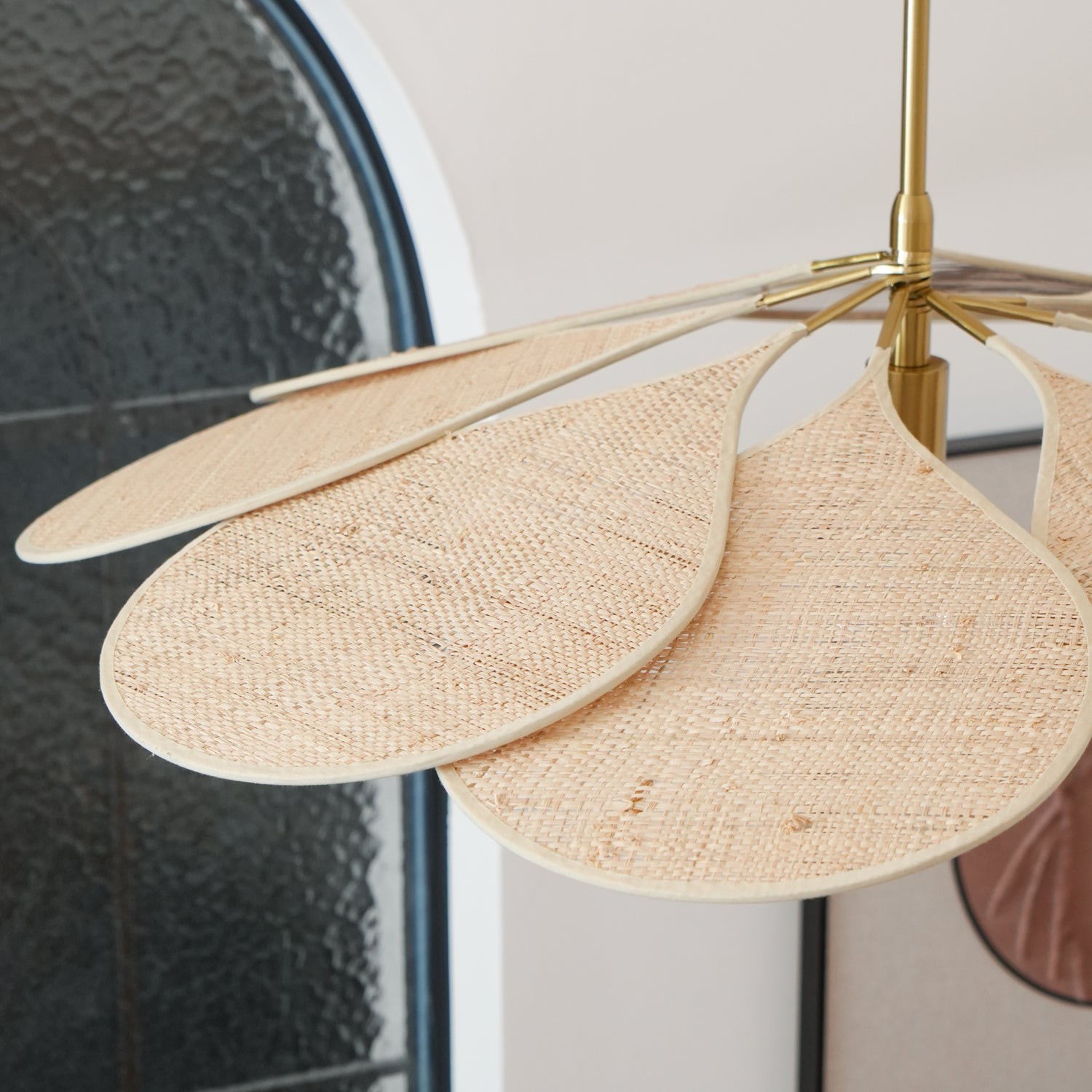 Petals Bloom Rattan Pendant Lamp K588