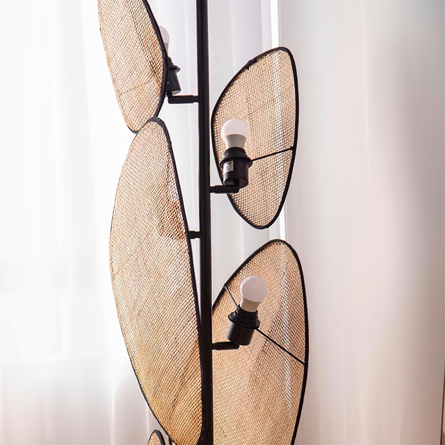 Creative Natural Rattan Floor Lamp K660