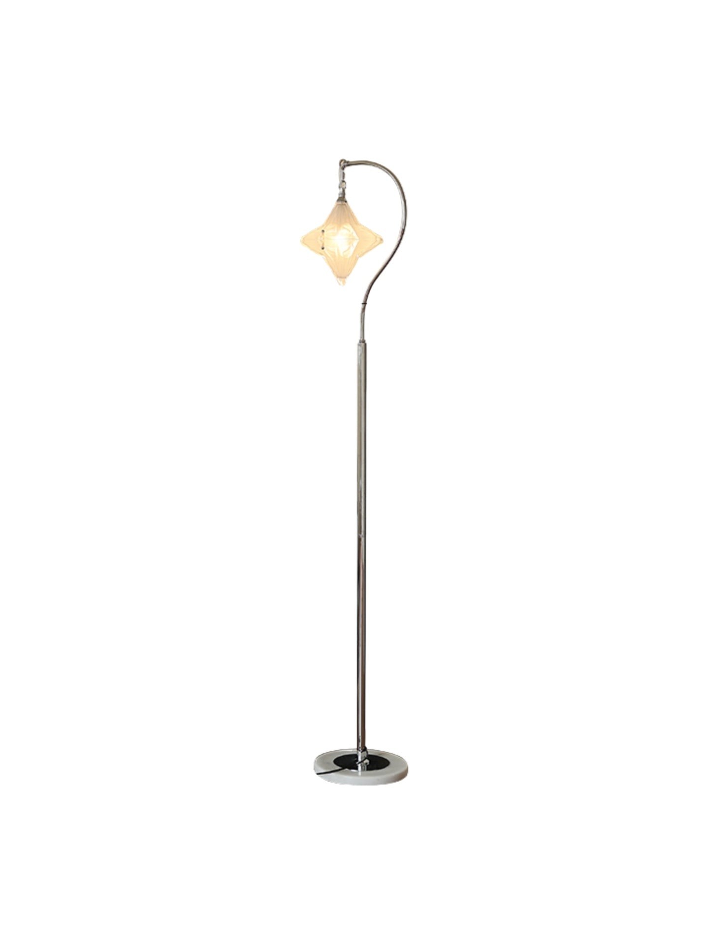 Art Deco Star Floor Lamp - Modern Standing Lamp for Living Spaces - Astris Orion K1576