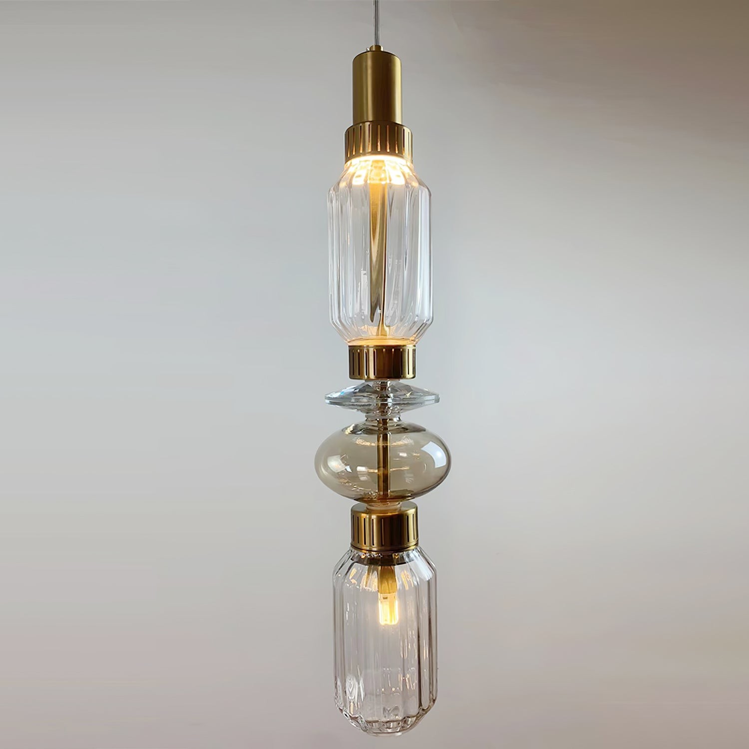Modern Elegant Ballet Glass Pendant Light K904