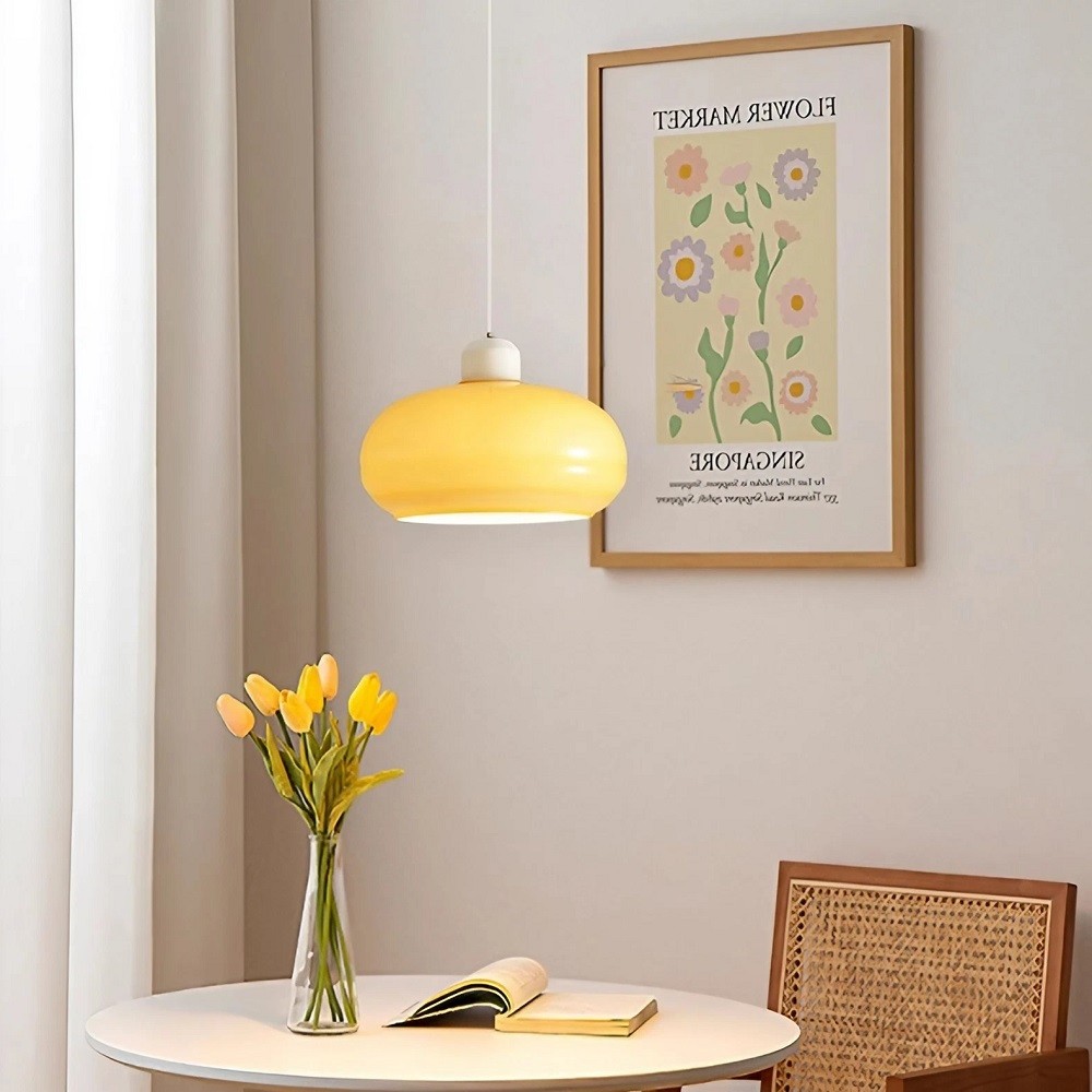 Minimalist Modern Glass Pendant Light K08