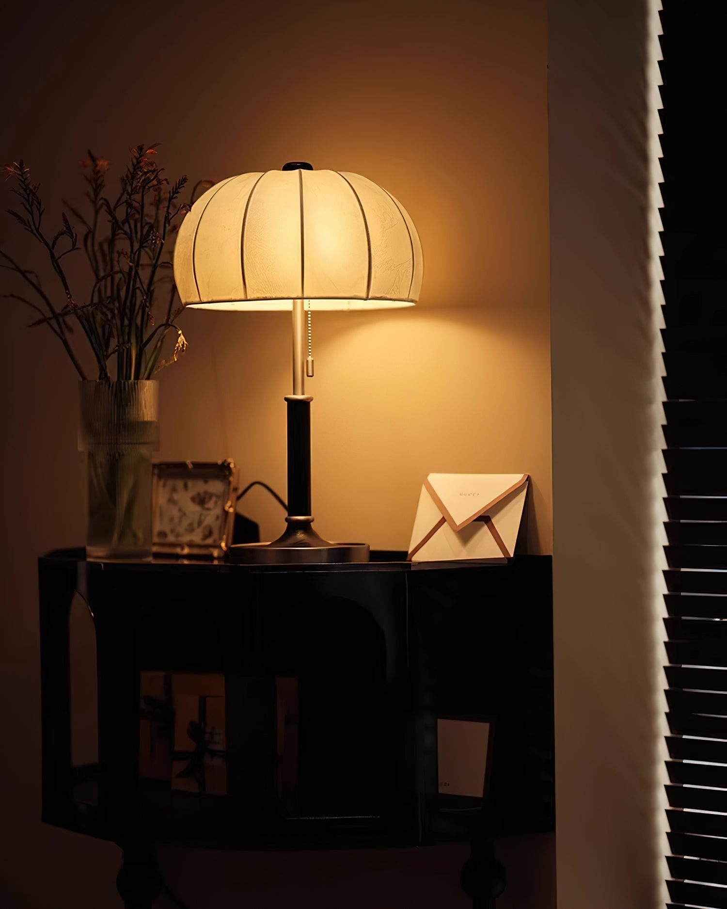 Orchid Fabric Table Lamp K1063