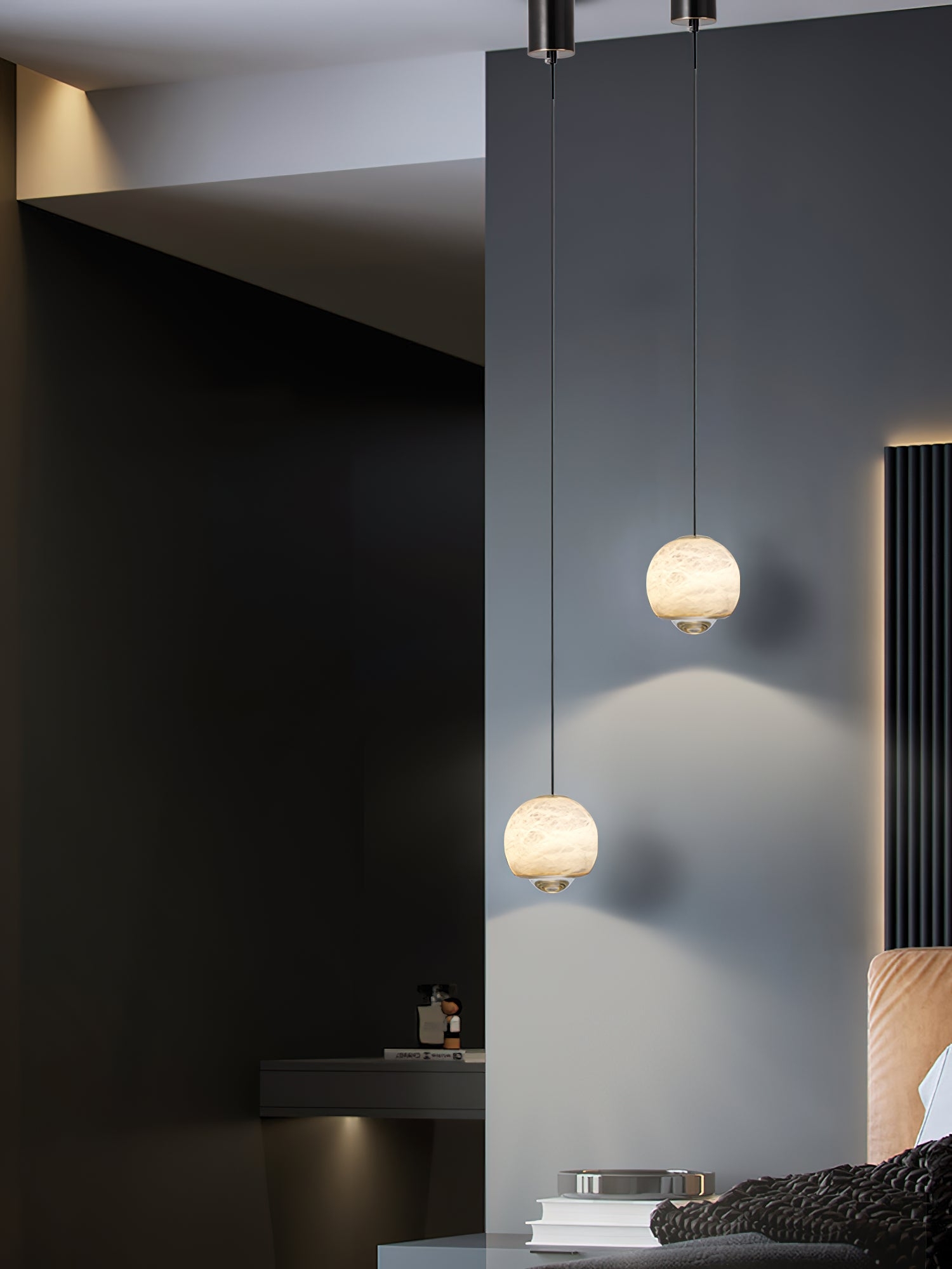 Ferox Alabaster Pendant Light D422