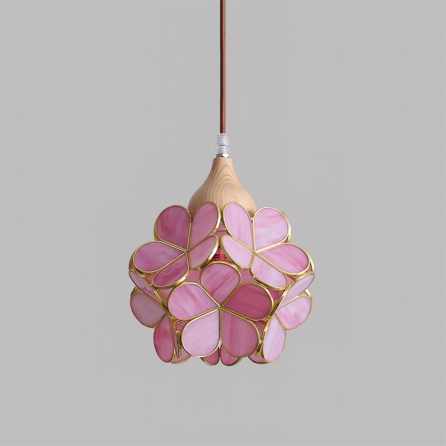 French Creative Pastoral Style Flower Pendant Light K487