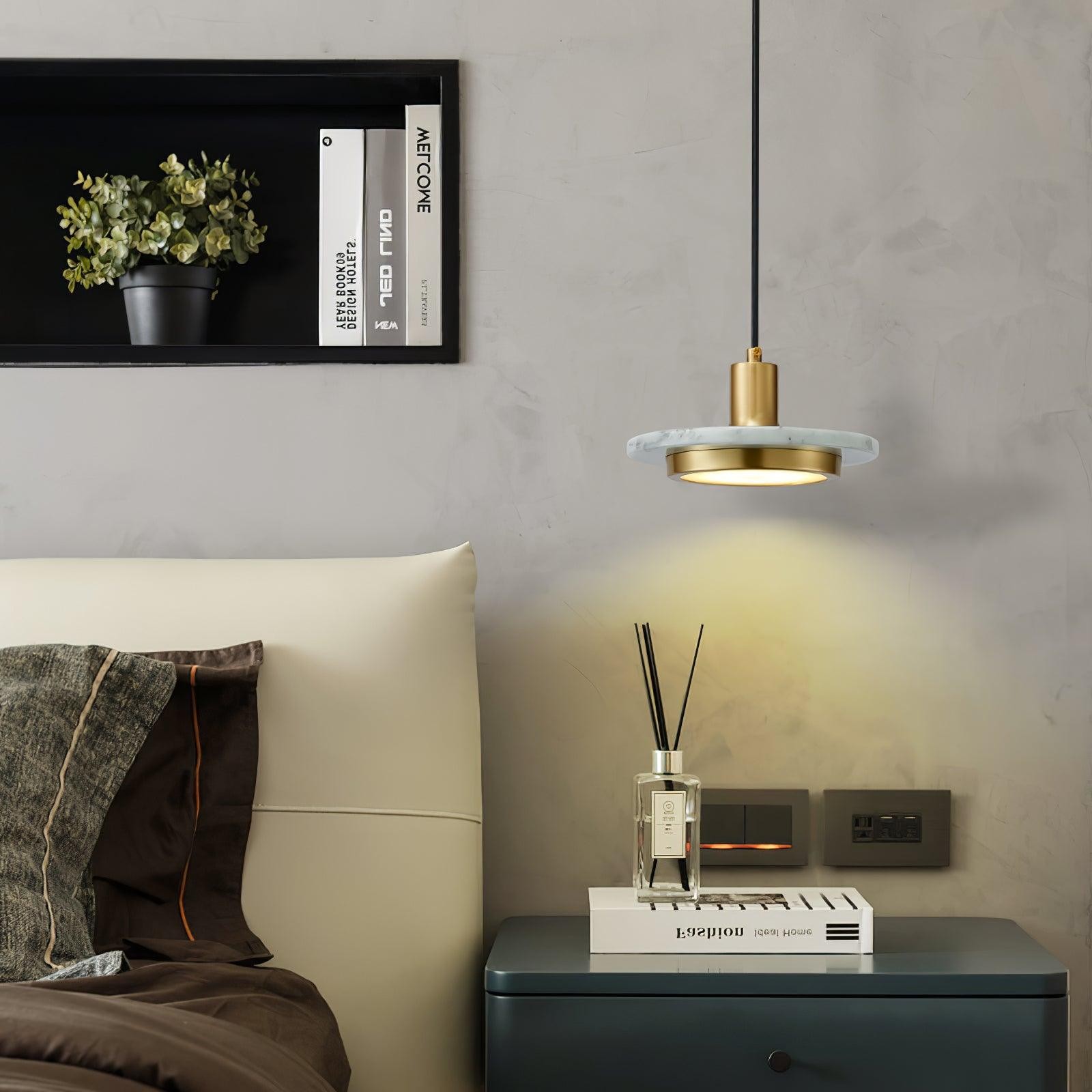 Double Circle Pendant Light K357