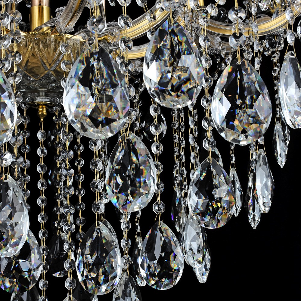 Kiki Crystal Candle Chandelier