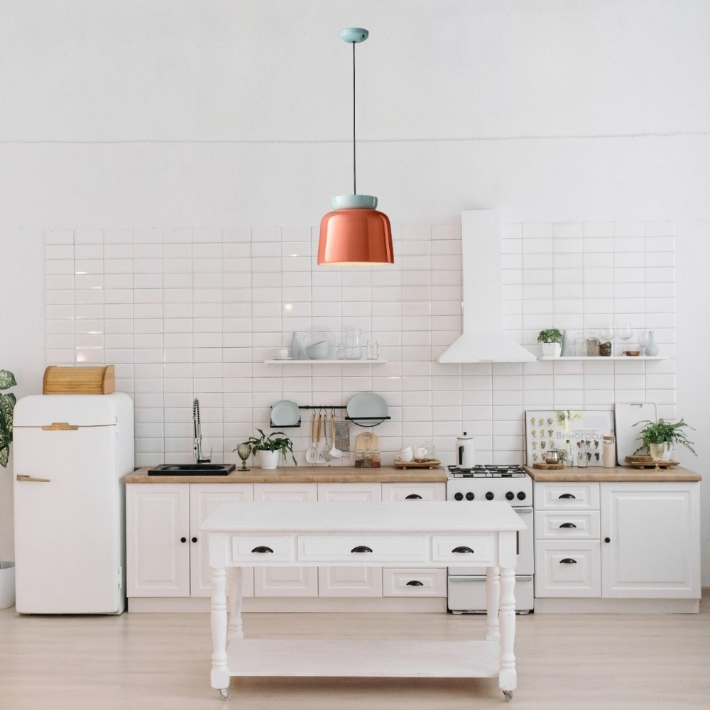 Scandinavian Corcovado Stained Pendant Light K909