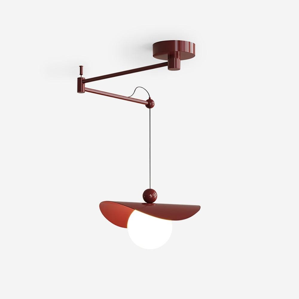 Simple Adjustable Metal Swing Arm Pendant Lamp K826