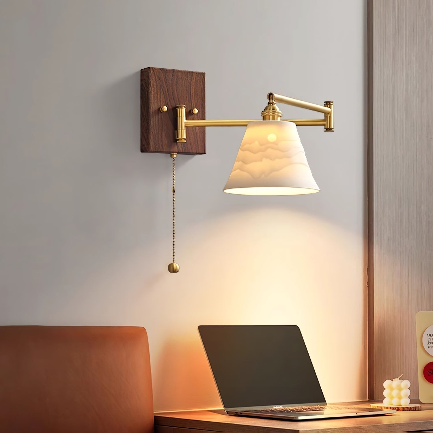 Ceramic Geometry Wall Lamp K312