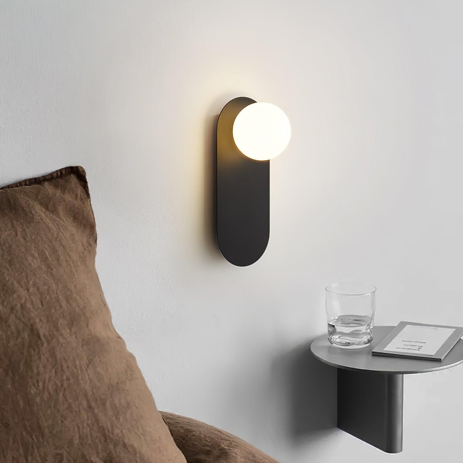 Modern Glass Base Sconce K383