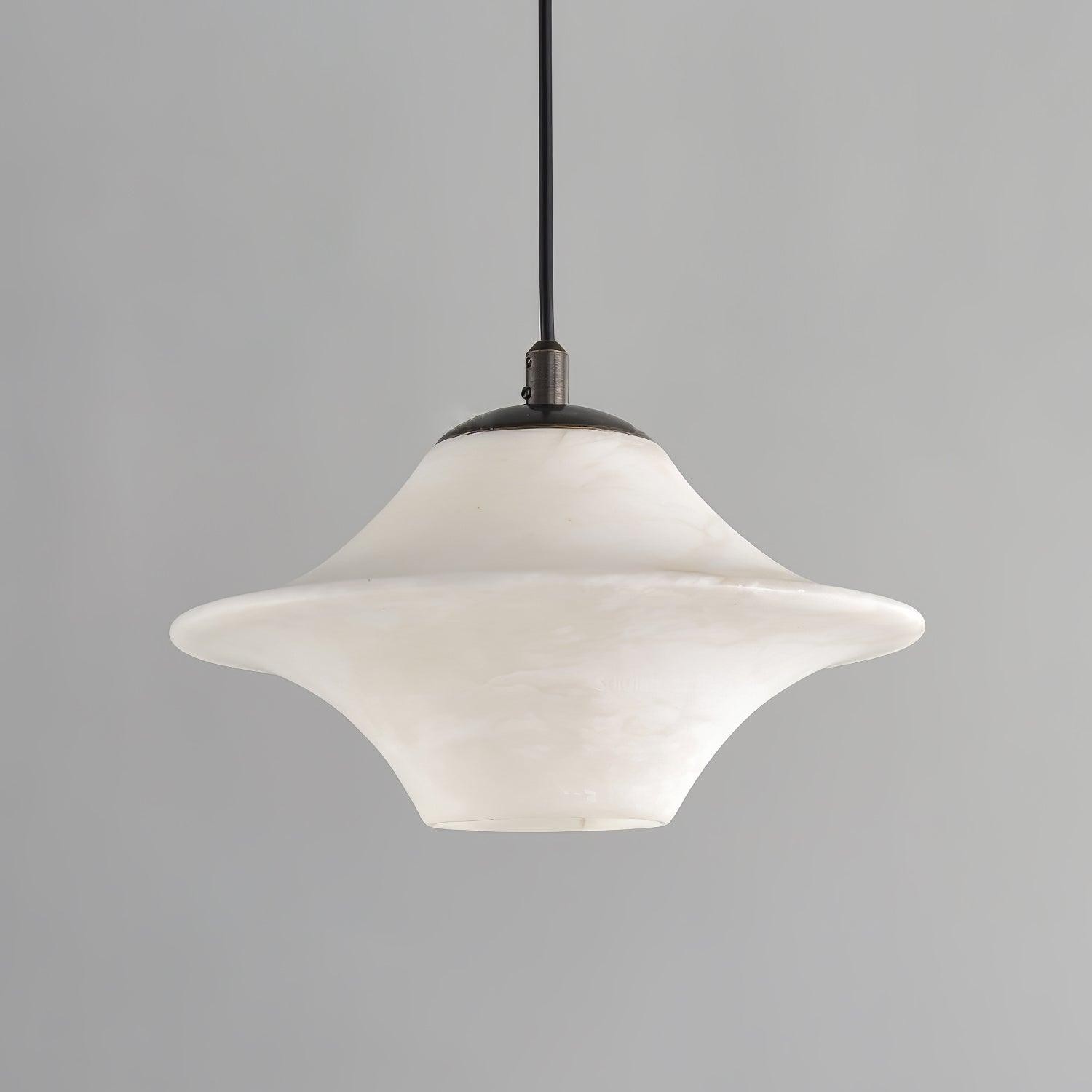 Saucer Alabaster Pendant Light K658