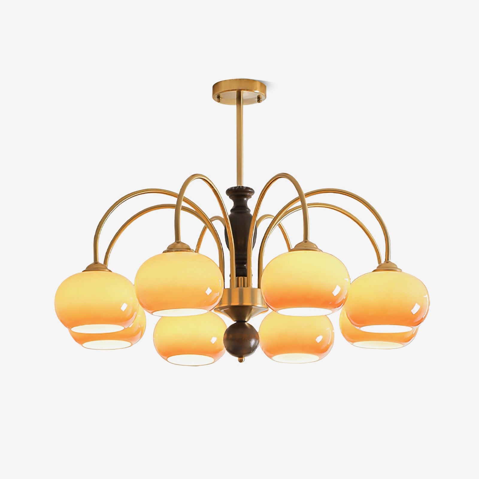 Retro Bauhaus Arch Chandelier K231