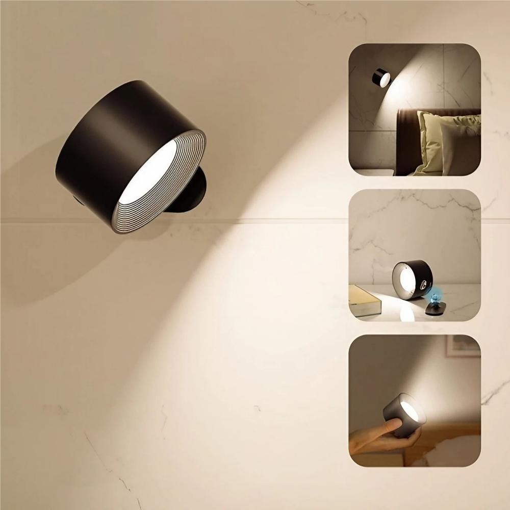 Wireless Rotatable Rechargeable Wall Light K64