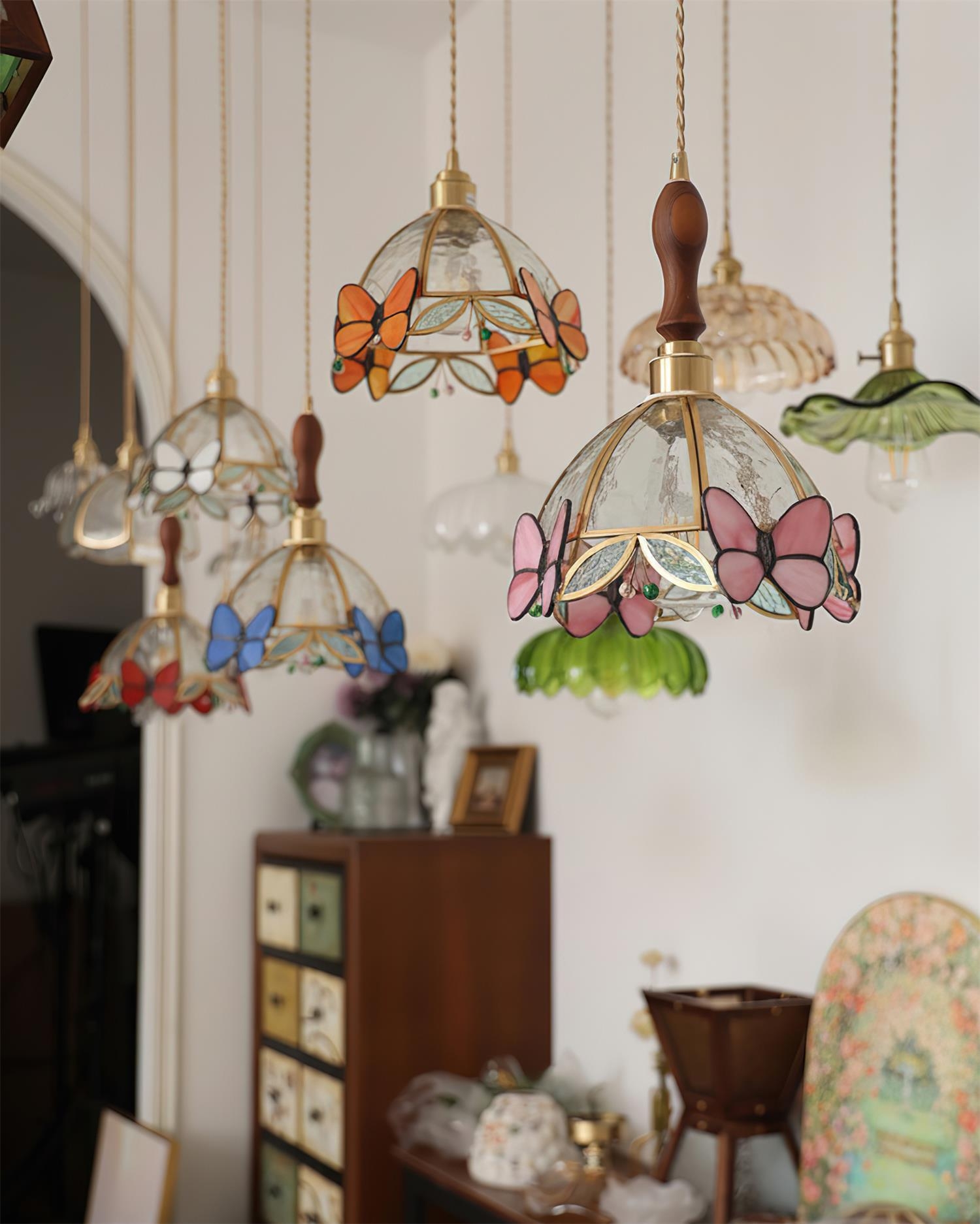 Butterfly Jewel Pendant Lamp D244