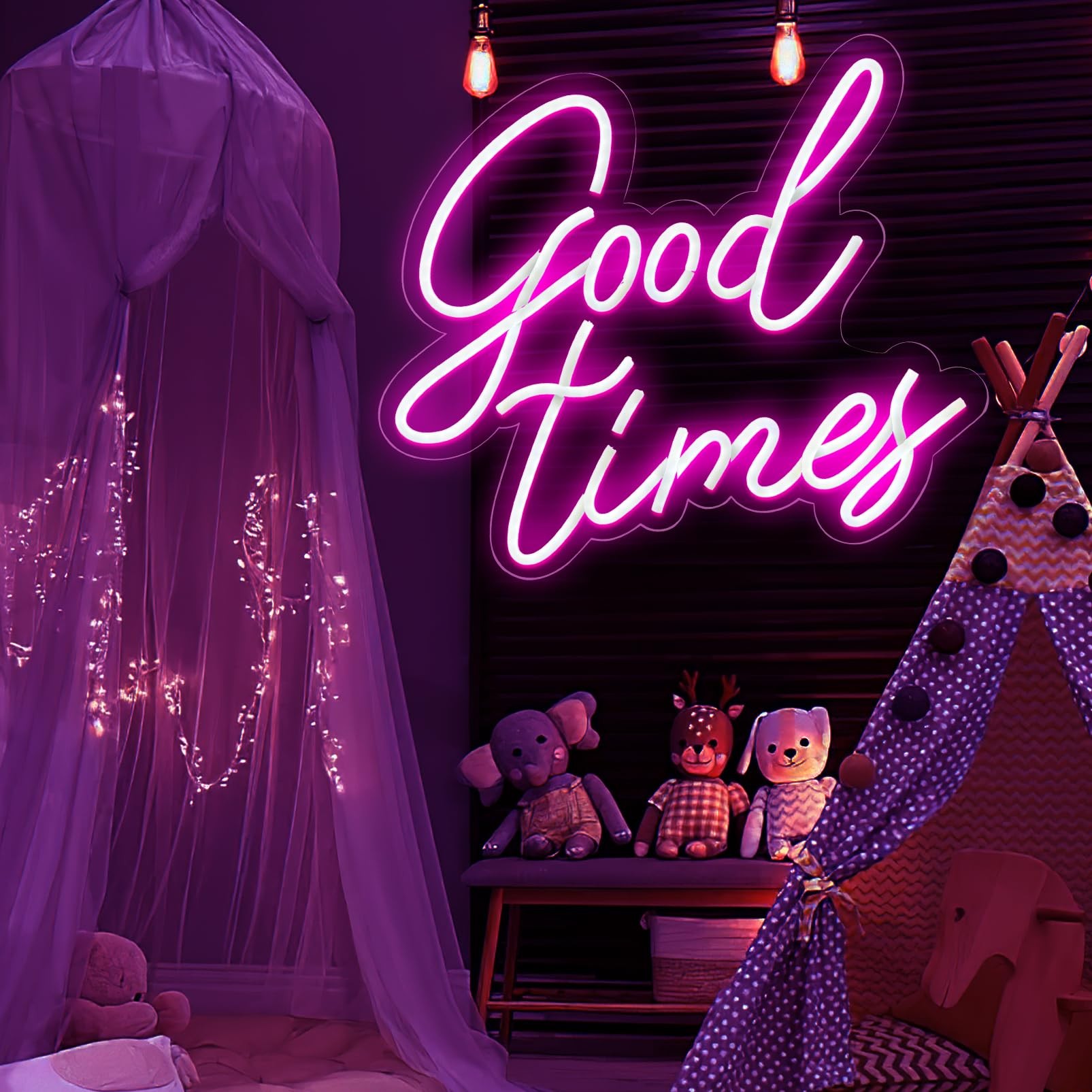 Good Vibes Led Neon Sign For Wall Decor K209