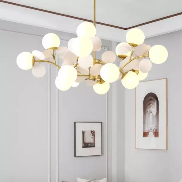 Flower Branch Magic Beans Chandelier