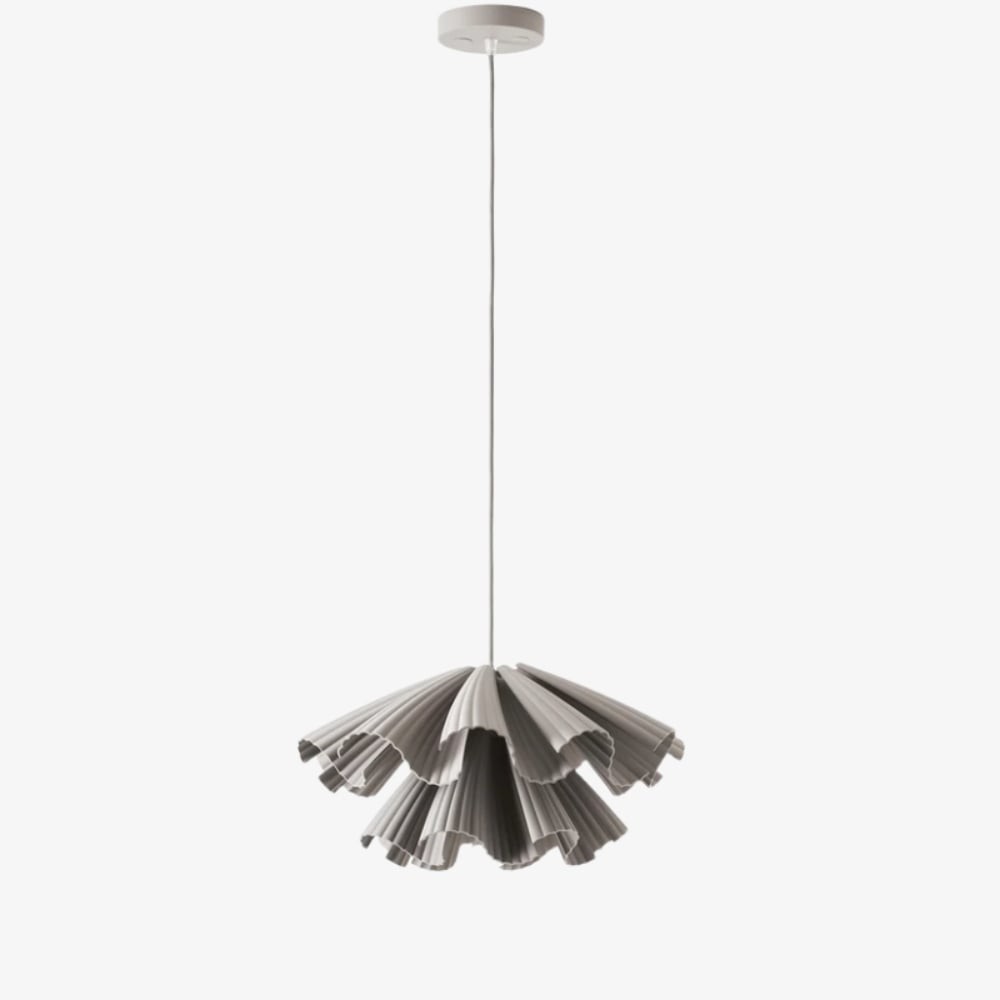Elora Plastic Pendant Lamp - Lightweight Modern Design for Bedrooms or Living Rooms K1759