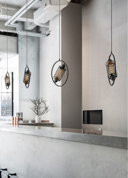 Iron NET Postmoderng Pendent Lamp