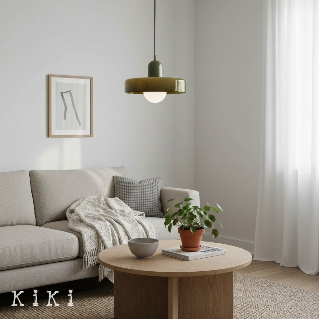 Disc Orb Pendant Light