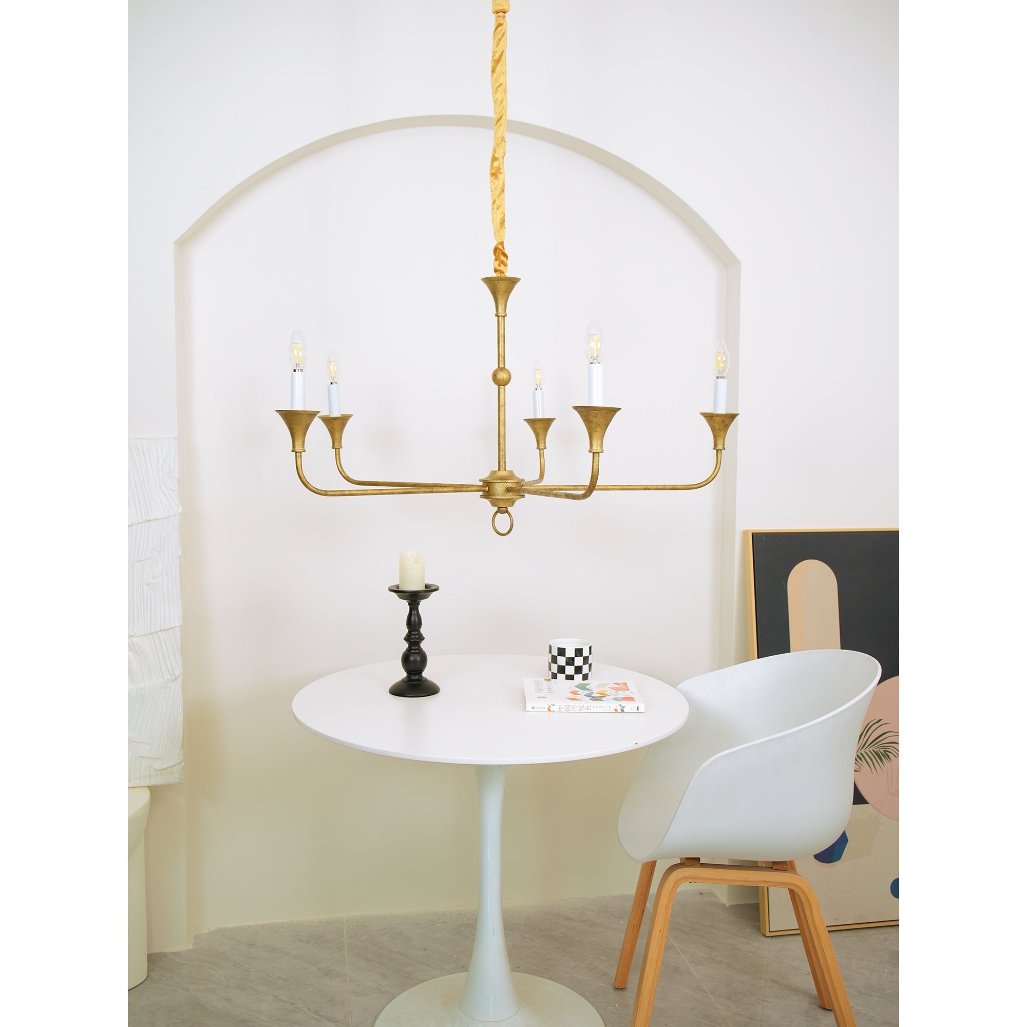 Mid Century Vintage Chandelier K548