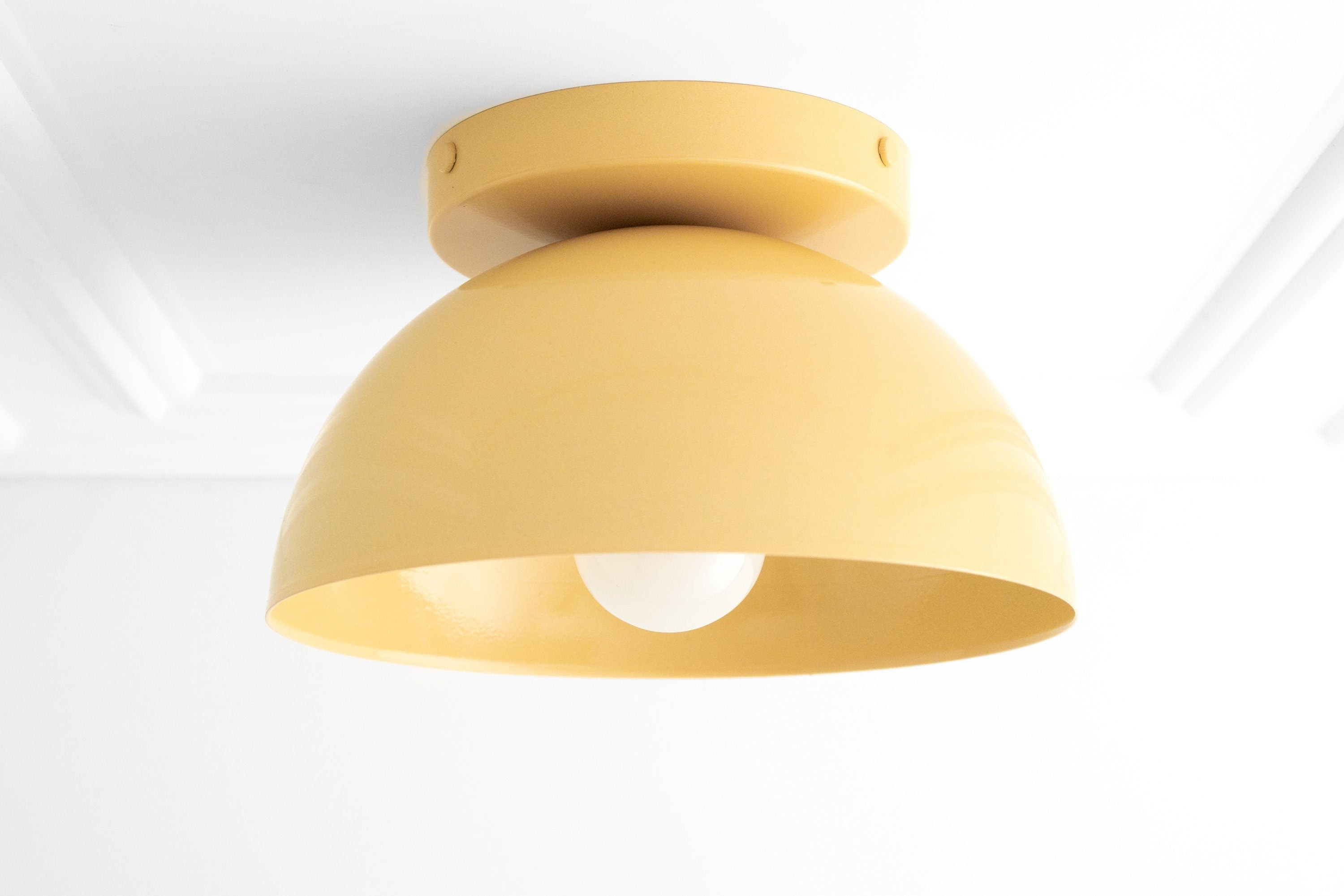 Metio Dome Ceiling Light - Modern Minimalist Flush Mount Light K1151