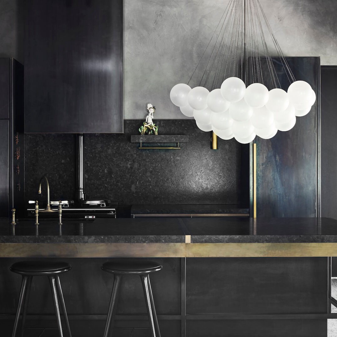 Cloud Orb Chandelier
