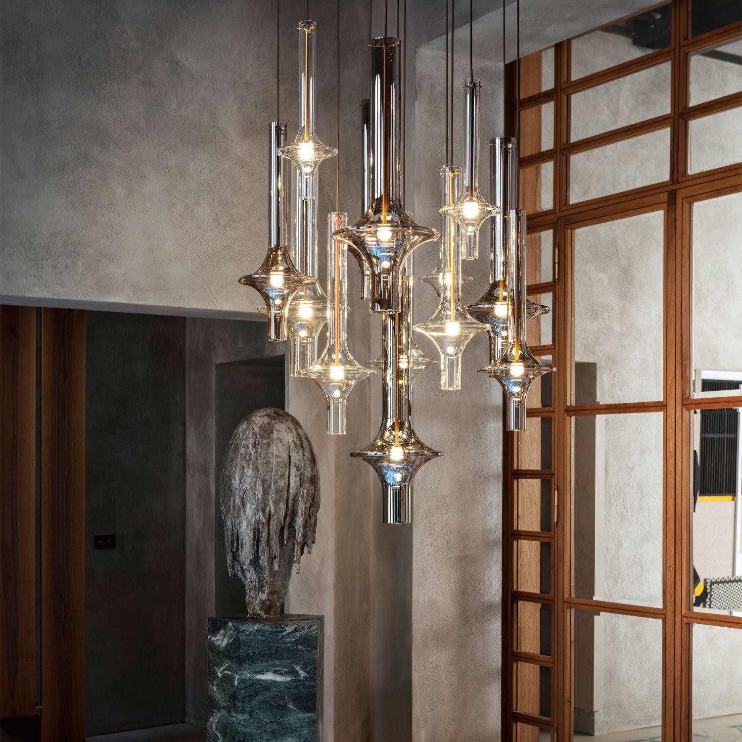 Modern Creative Glass Tube Pendant Lamp K774