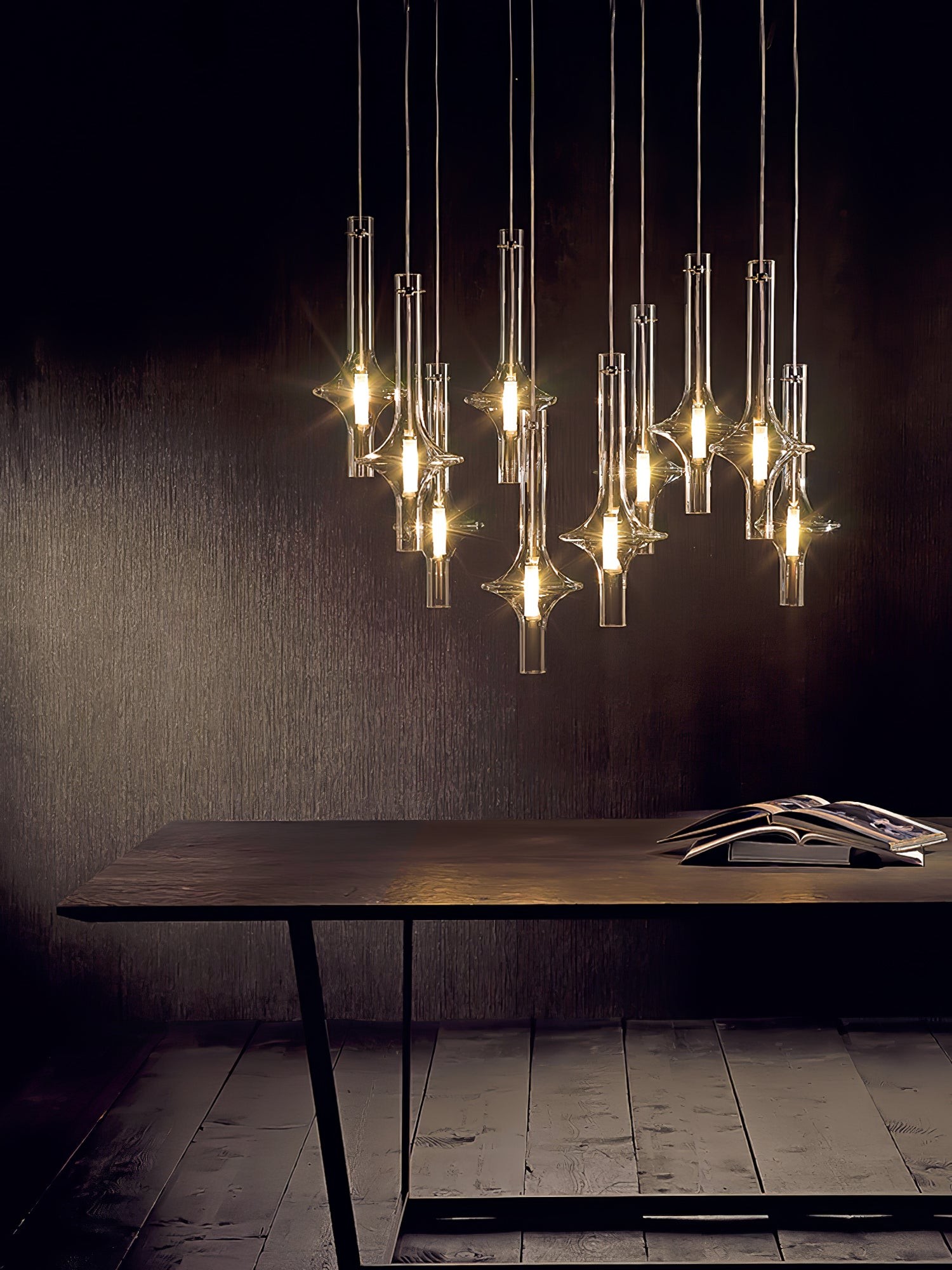 Modern Creative Glass Tube Pendant Lamp K774