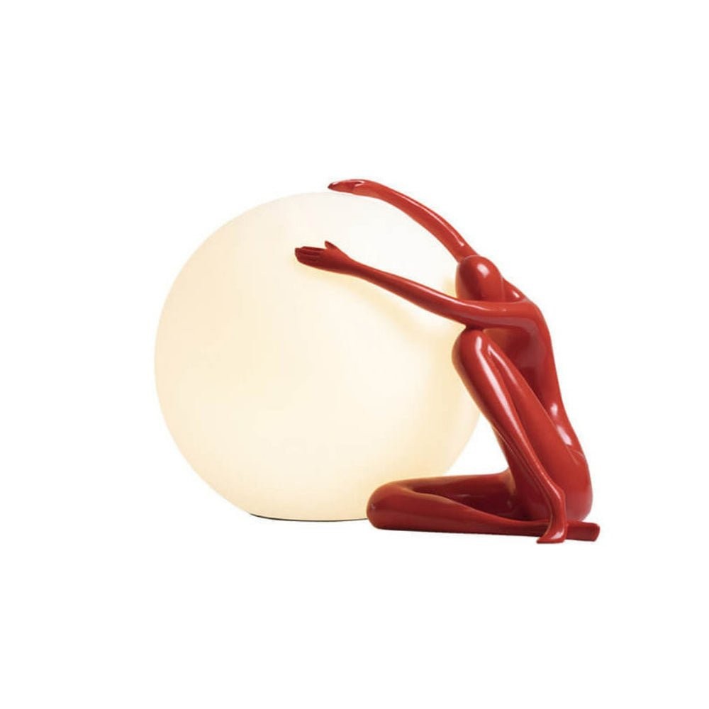 Humanoid Ball Holding Table Lamp K217